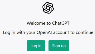 ChatGPTにログイン